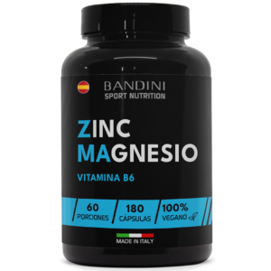 Suplemento de ZMA Zinc Magnesio