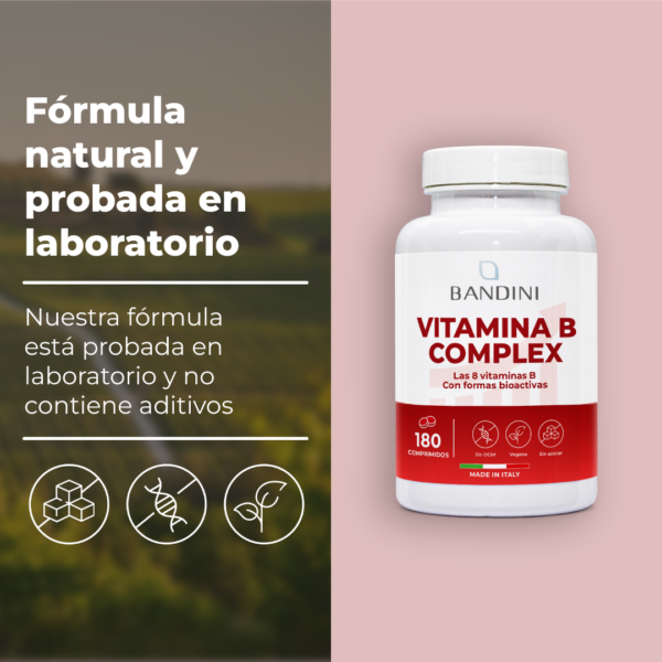 Vitamina B-Complex 180 tabletas.PT04