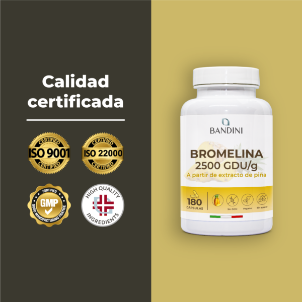 Bromelina 180 capsulas.PT07