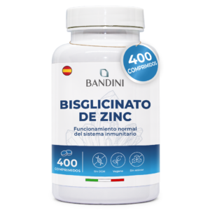 Bisglicinato de zinc 400 tabletas