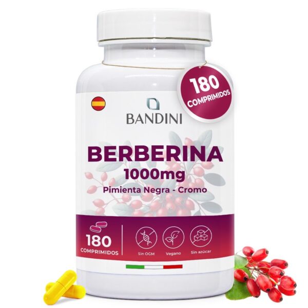 Berberina 180 comprimidos