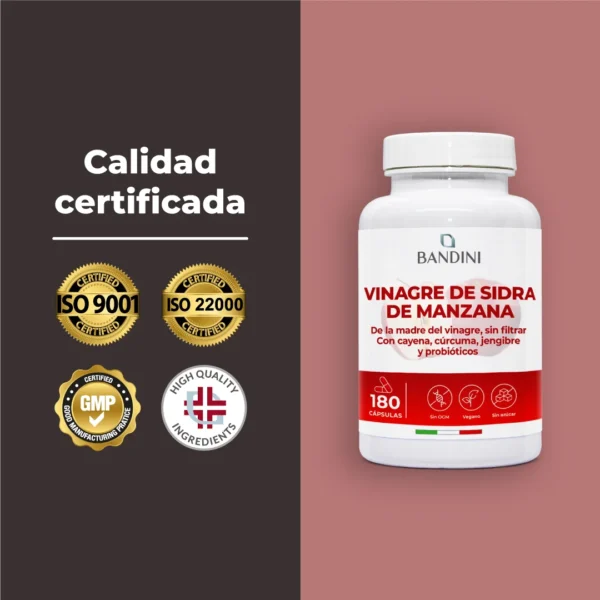 Suplemento de vinagre de sidra de manzana