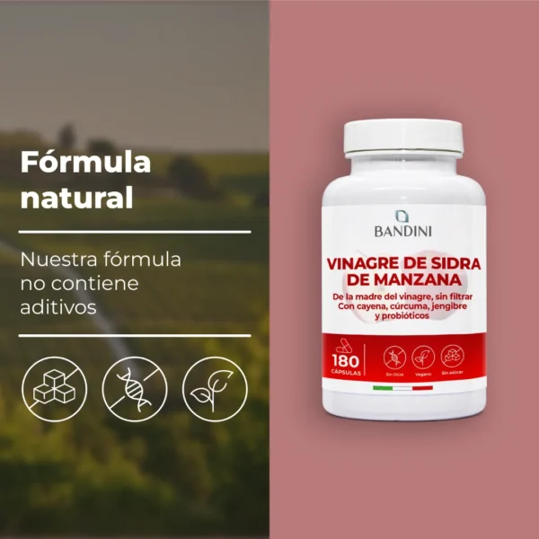 Suplemento de vinagre de sidra de manzana