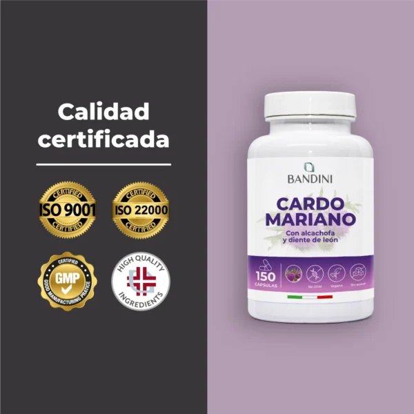 Cardo Mariano - 150 Cápsulas - Imagen 6