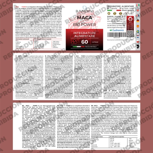 Suplemento de Maca Power