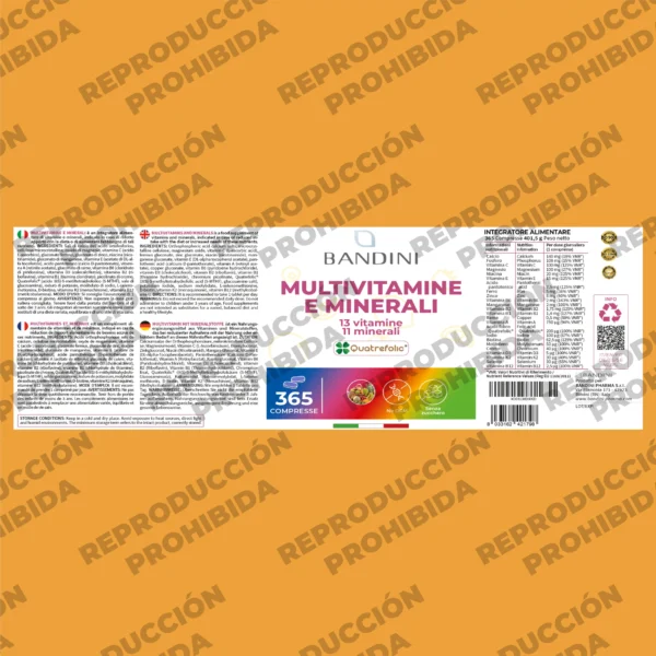 Suplemento multivitamínico