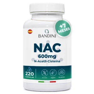 Suplemento de NAC N-acetilcisteína