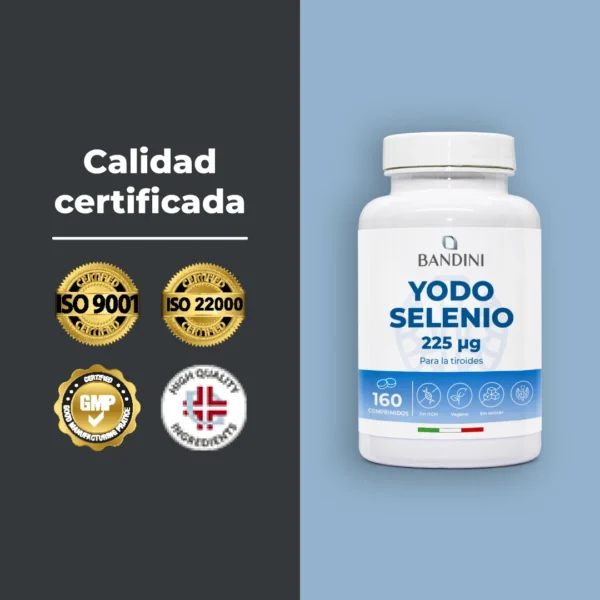 Iode Selenium 225 mcg 160 compresse.PT05
