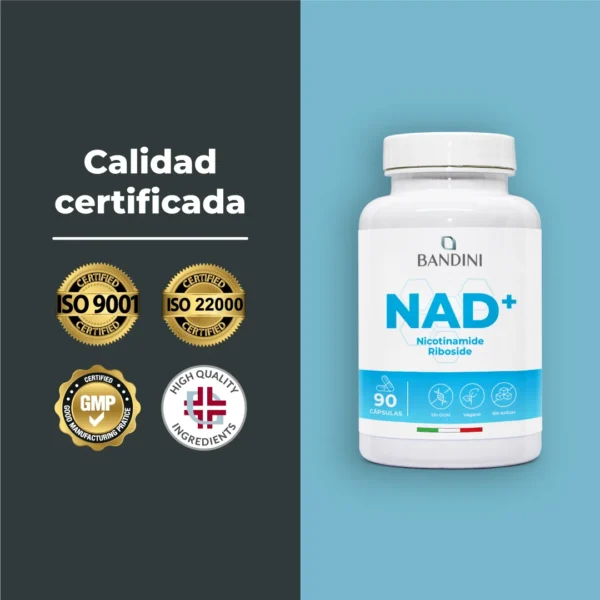 Suplemento de NAD 90 cápsulas