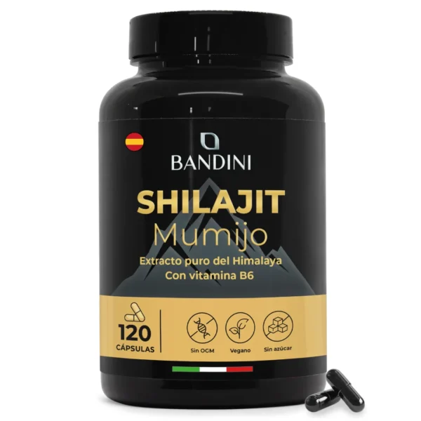 Shilajit 120 capsulas