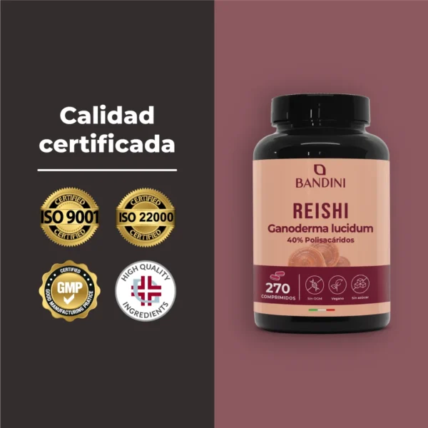 Suplemento de reishi