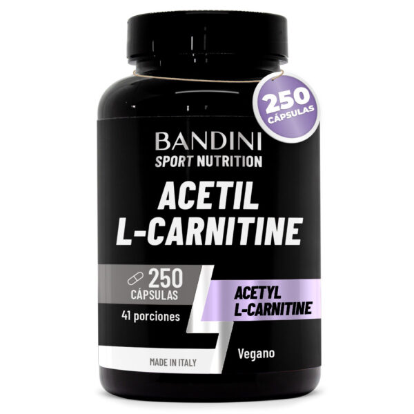 Acetil L-carnitina – 250 cápsulas