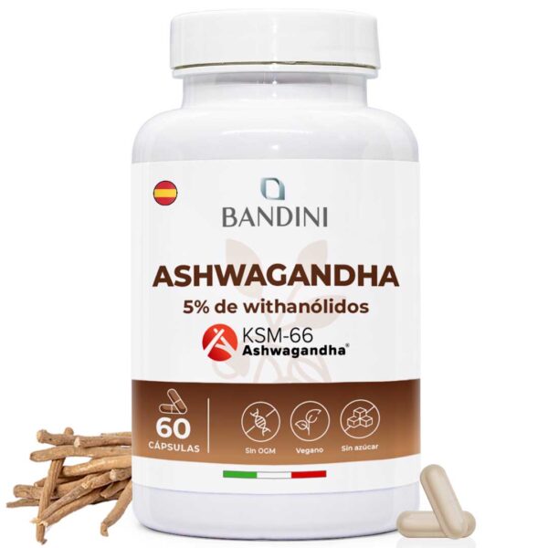Ashwagandha – 60 cápsulas