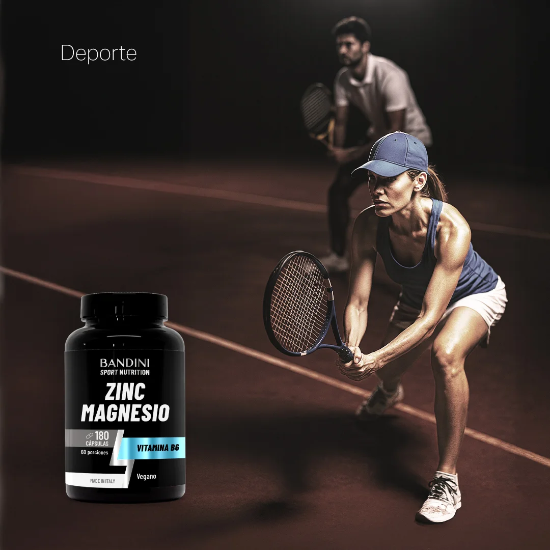 Bandini ZMA ULTRA 180 Gélules - Zinc, Magnésium, Vitamine B6 Pour Sportifs