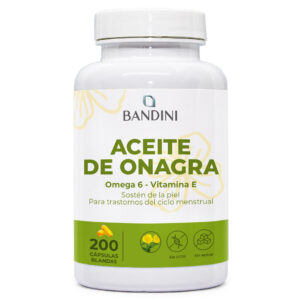 Aceite de Onagra 200mg 200 cápsulas blandas BANDINI main
