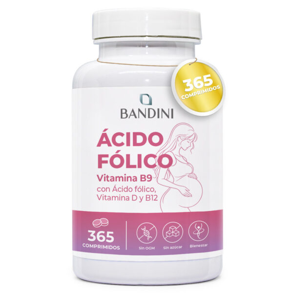 Ácido Fólico – 365 comprimidos