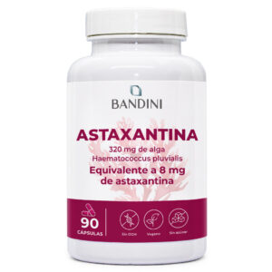 Astaxantina 320mg 8 mg 90 cápsulas BANDINI main