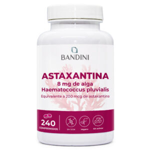 Astaxantina 8 mg 240 comprimidos BANDINI main
