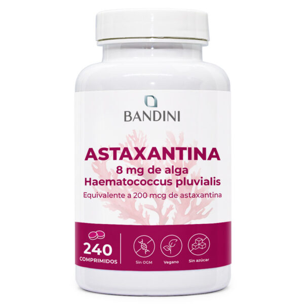 Astaxantina 8 mg – 240 comprimidos