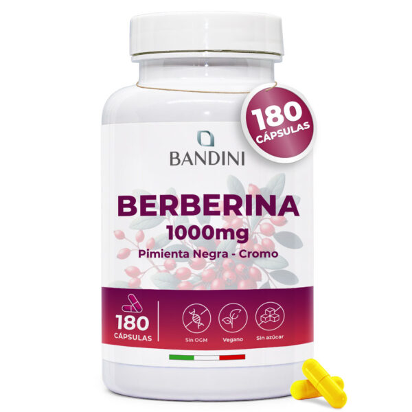 Berberina – 180 cápsulas