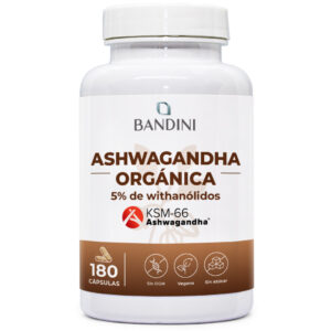Bio Ashwagandha orgánica 180 cápsulas BANDINI main
