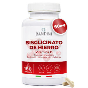 Bisglicinato de hierro 180 Cápsulas BANDINI main