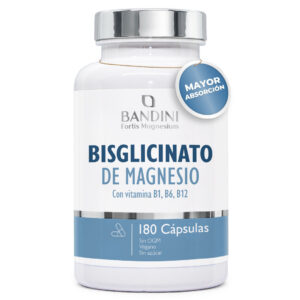 Bisglicinato de magnesio 180 cápsulas BANDINI main