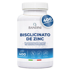 Bisglicinato de zinc 400 comprimidos BANDINI main