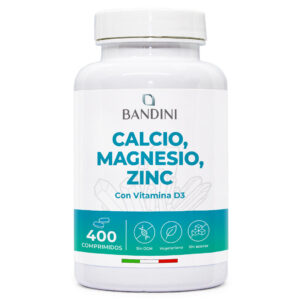 Calcio Magnesio Zinc 400 comprimidos BANDINI main