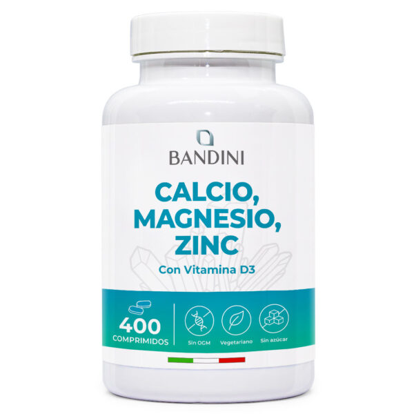 Calcio Magnesio Zinc – 400 comprimidos