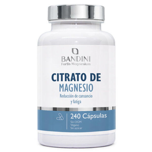Citrato de magnesio – 240 cápsulas