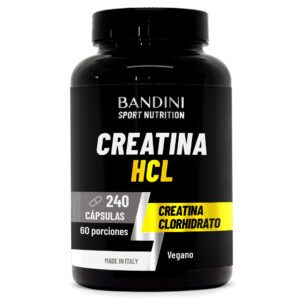 Creatina HCl 240 cápsulas BANDINI main