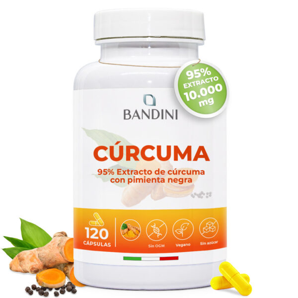 Curcuma – 120 cápsulas
