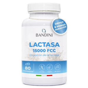 Lactasa 15 000 FCC 80 comprimidos BANDINI main