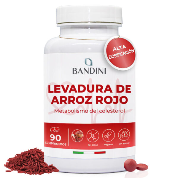 Levadura de Arroz Rojo – 90 comprimidos