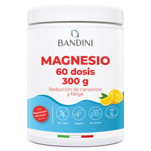 Magnesio 60 dosis – Polvo 300 g