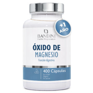 Óxido de magnesio 400 cápsulas BANDINI main