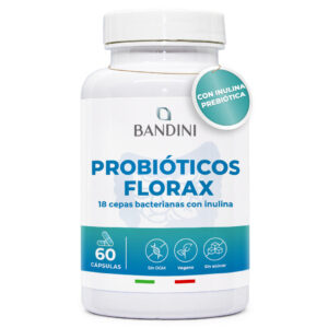 Probióticos Florax 60 cápsulas BANDINI main