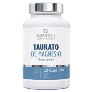 Taurato de Magnesio 120 Cápsulas BANDINI main