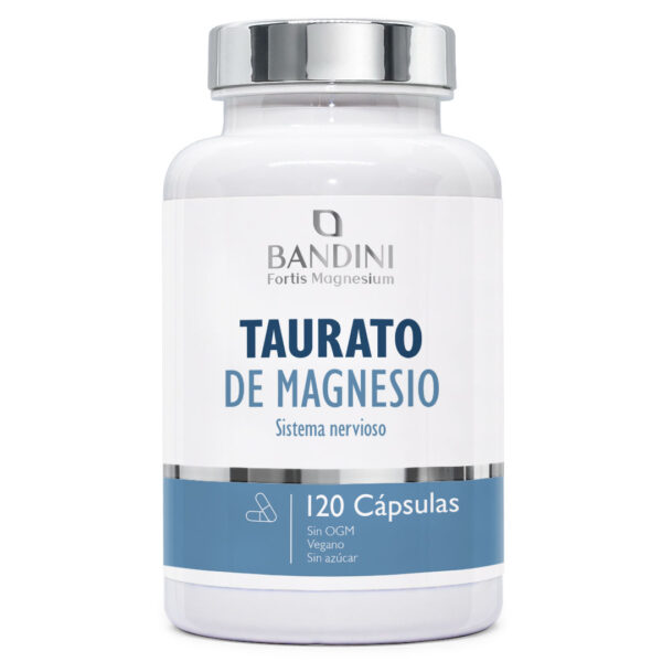Taurato de Magnesio – 120 Cápsulas