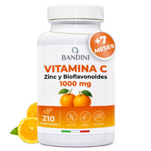 Vitamina C Zinc 210 comprimidos BANDINI main