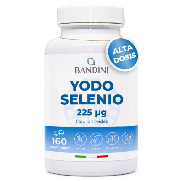 Yodo + Selenio 225mcg – 160 comprimidos